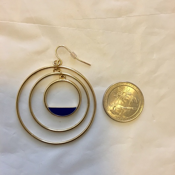 📍Tri-Circle Earrings - Picture 3 of 3